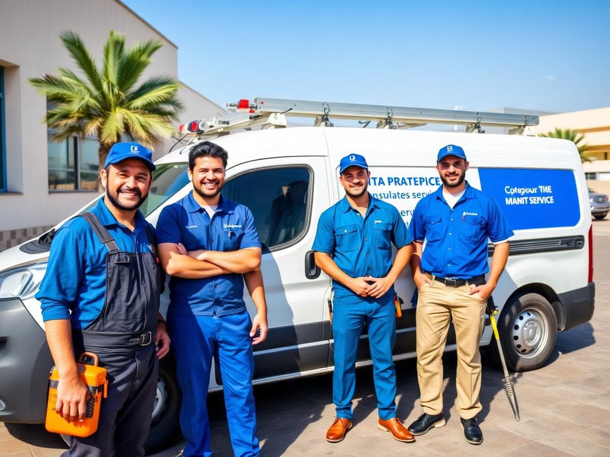 Our maintenance team in Dubai