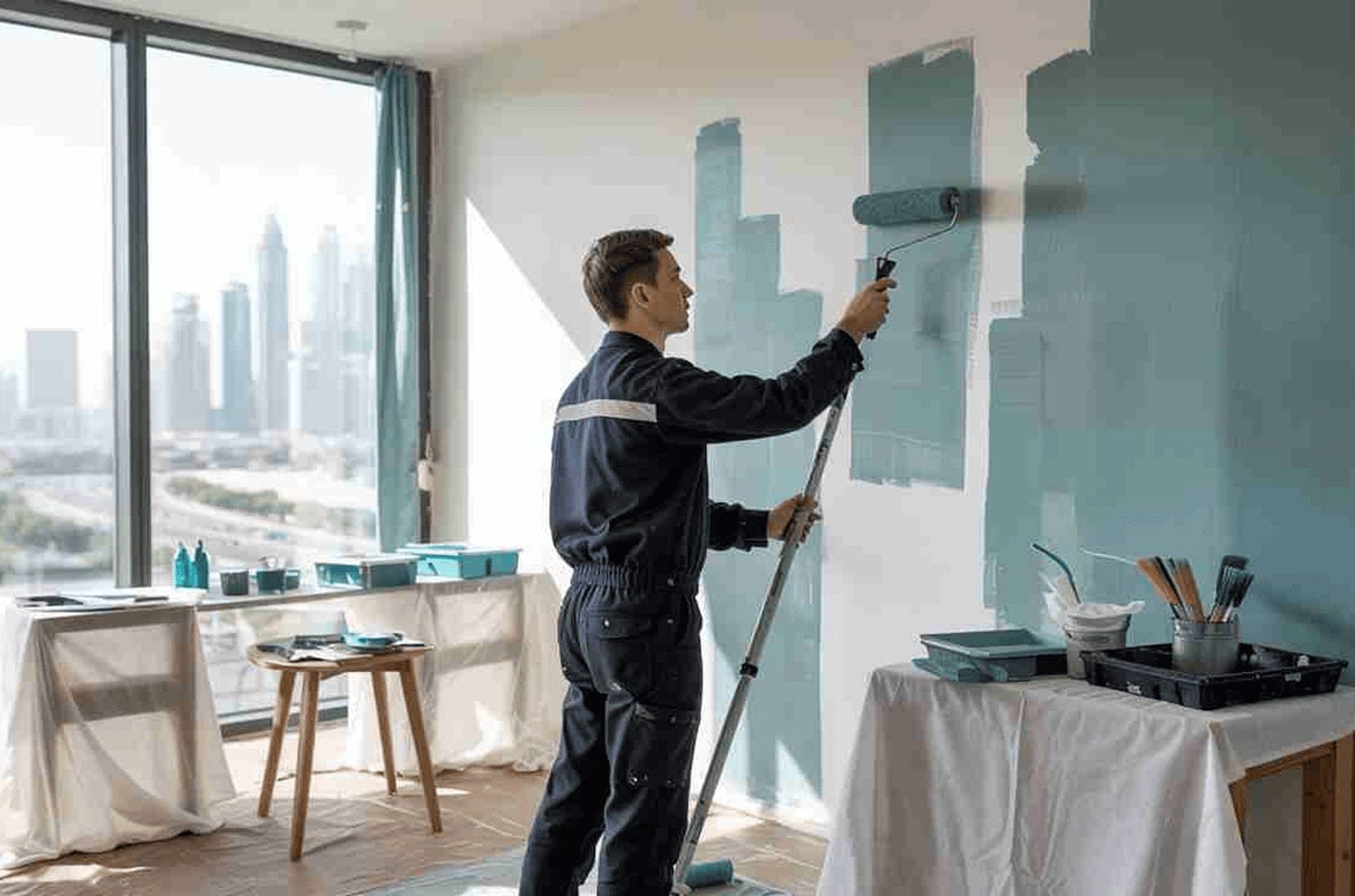 Villa Exterior Painting